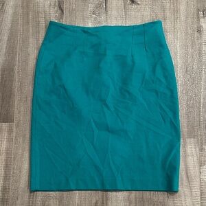 Halogen Teal Pencil Skirt